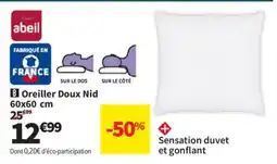 Conforama Oreiller Doux Nid offre