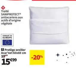 Conforama Protège oreiller Acar'net offre