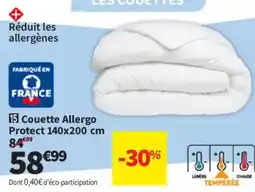 Conforama Couette Allergo Protect offre