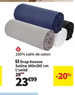 Conforama Drap-housse Satina offre