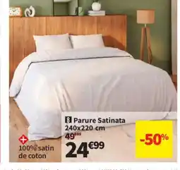 Conforama Parure Satinata offre