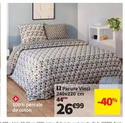 Conforama Parure Vinci offre