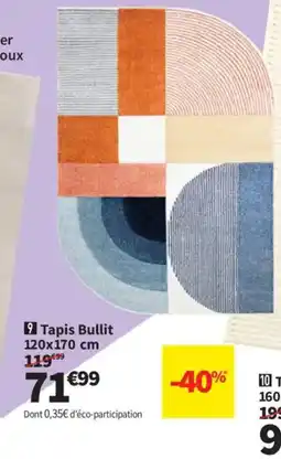 Conforama Tapis Bullit offre