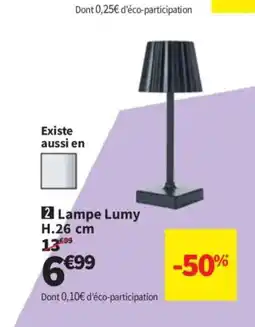 Conforama Lampe Lumy offre