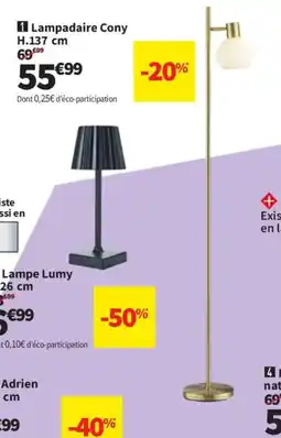 Conforama Lampadaire Cony offre
