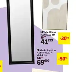 Conforama Miroir Suprême offre