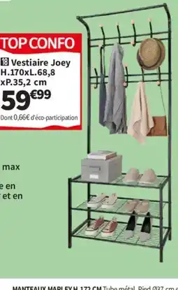 Conforama Vestiaire joey offre