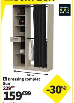 Conforama Dressing complet Sun offre