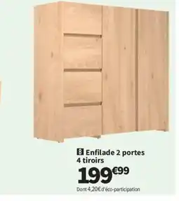 Conforama Enfilade 2 portes offre