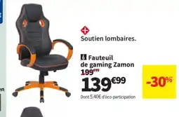 Conforama Fauteuil de gaming Zamon offre