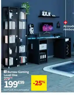 Conforama Bureau Gaming Level One offre
