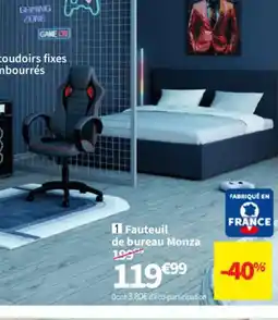 Conforama Fauteuil de bureau Monza offre