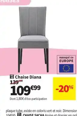 Conforama Chaise Diana offre