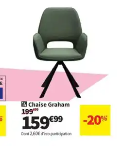 Conforama Chaise Graham offre