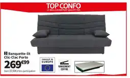 Conforama Banquette-lit Clic-Clac Porto offre