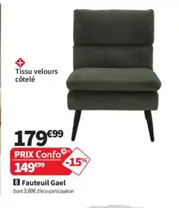 Conforama Fauteuil Gael offre