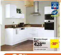 Conforama Cuisine Nougat offre