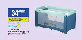 Migros Lit Parapluie offre