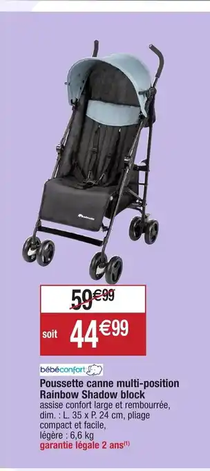 Migros Poussette Canne Multi-Position offre