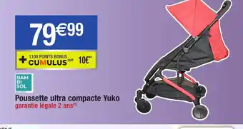 Poussette Ultra Compacte Yuko