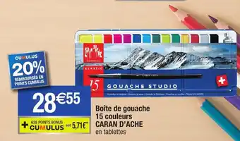 Boîte de Gouache 15 Couleurs