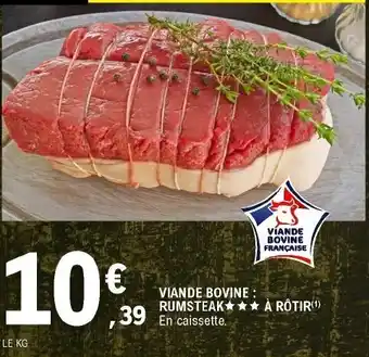 Viande Bovine Rumsteak Ă RĂŽtir