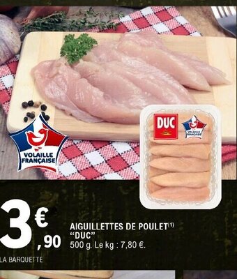 E.Leclerc Aiguillettes de Poulet offre