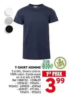 Trafic Care - t-shirt homme offre