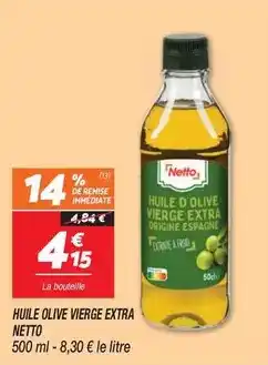 Netto Netto - huile olive vierge extra offre