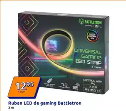 Action Ruban led de gaming battletron offre