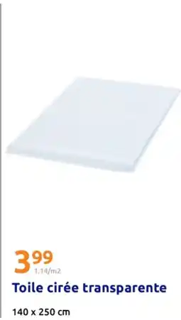 Action Toile cirée transparente offre