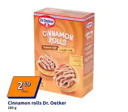 Action Cinnamon rolls Dr. Oetker offre