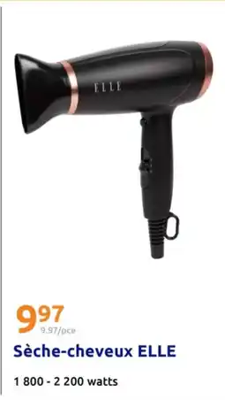 Action Sèche cheveux elle offre
