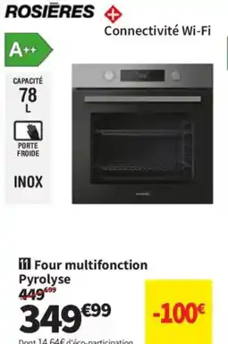Conforama Four multifonction Pyrolyse offre