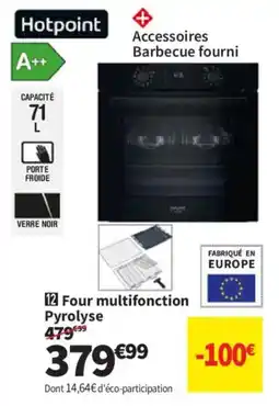 Conforama HOTPOINT Four multifonction Pyrolyse offre