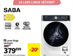 Conforama SABA Lave-linge séchant offre