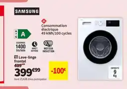 Conforama SAMSUNG Lave-linge frontal offre