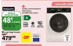 Conforama HOTPOINT Lave-linge frontal offre