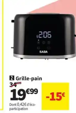 Conforama SABA Grille-pain offre