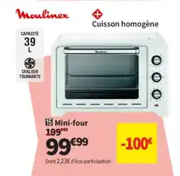 Conforama MOULINEX Mini-four offre