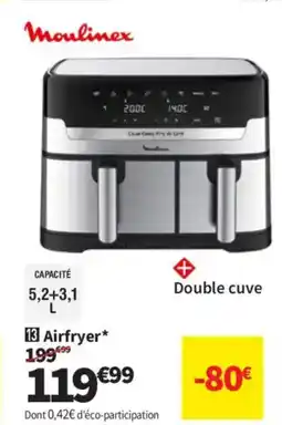 Conforama MOULINEX Airfryer offre