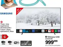 Conforama SAMSUNG Téléviseur UHD connecté offre