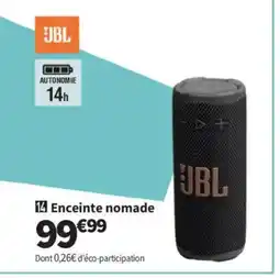 Conforama JBL Enceinte nomade offre