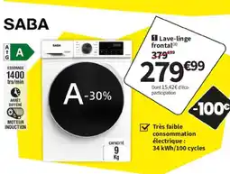 Conforama SABA Lave-linge frontal offre