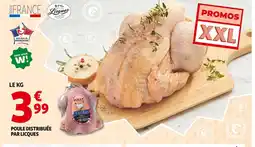 Auchan Poule distribuée par licques offre