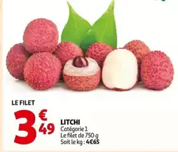 Auchan Litchi offre