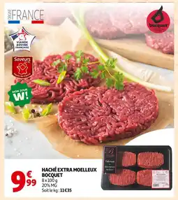 Auchan Bocquet haché extra moelleux offre