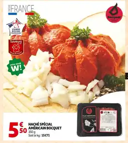 Auchan Bocquet haché spécial américain offre