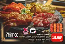 Colruyt Création colruyt plateau rapido offre