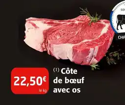 Colruyt Côte de bœuf avec os offre